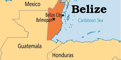ਨਕਸ਼ਾ ਦੇ belmopan ਬੇਲਾਈਜ਼